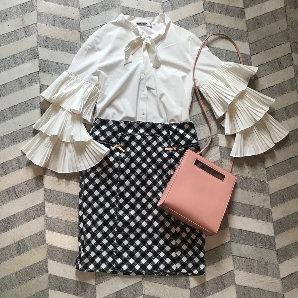 Forever 21 Pink Patent Cross Body Bag